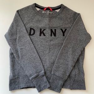 DKNY Sport Dark Gray Crewneck Sweatshirt S